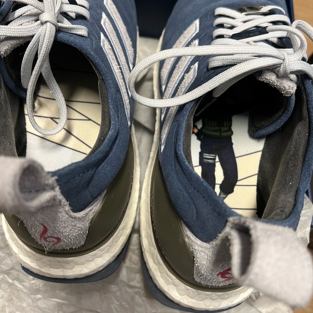 Limited edition kakashi adidas from naruto anime/manga series